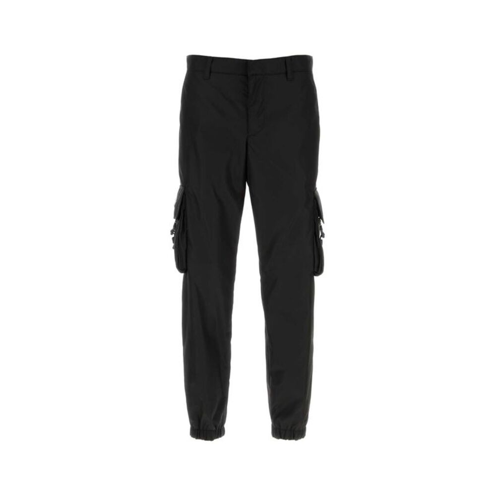 Prada Men Black Re-Nylon Cargo Pant